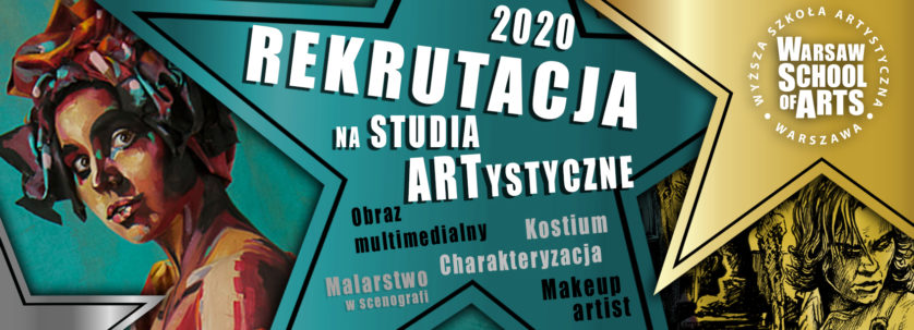 Wyższa Szkołą Artystyczna w Warszawie - Rekrutacja 2020